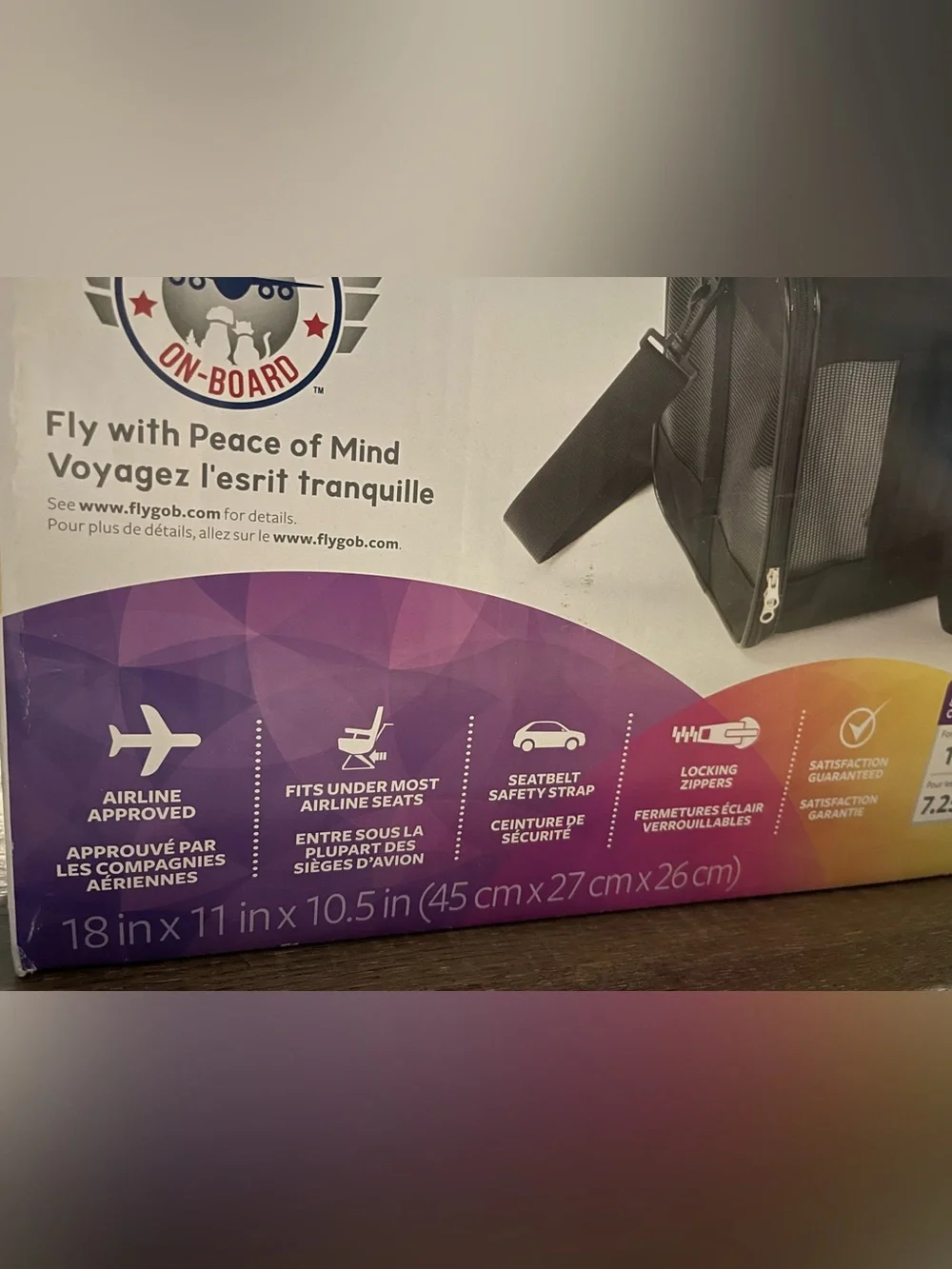 TrustyPup Easy Explorer Pet Carrier - Black Up To 16 Pounds NWT